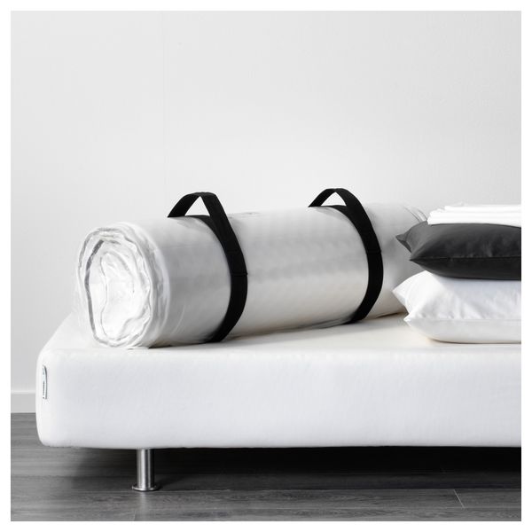 Пенополиуретановый матрас МАЛВИК, жесткий, белый - схема-чертеж с размерами