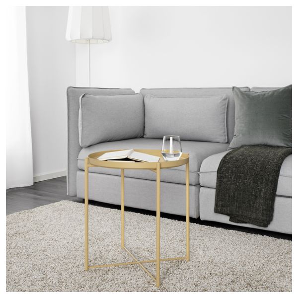 Стол сервировочный ГЛАДОМ, светло-желтый (45x53 см) - фото 2