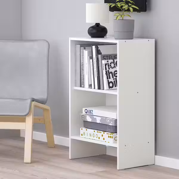 BAGGEBO Стеллаж - белый 50x30x80 см - фото 3