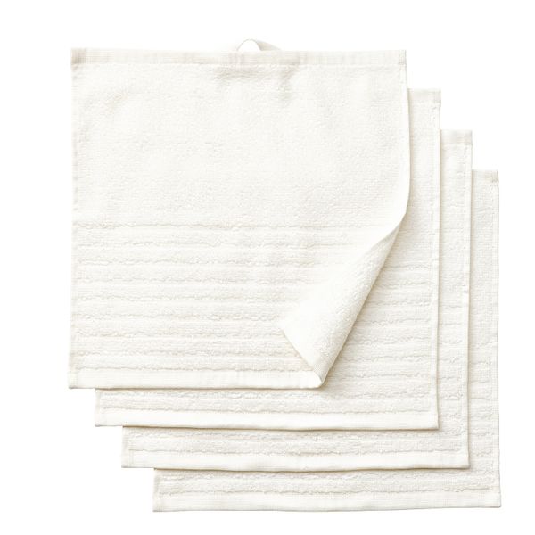 Полотенце, белый, 30x30 см IKEA VÅGSJÖN ВОГШЁН 103.509.98 - фото 9