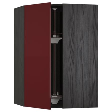 Угловой навесного шкаф с вращающейся секцией, 68x100 cm IKEA METOD МЕТОД 193.278.90