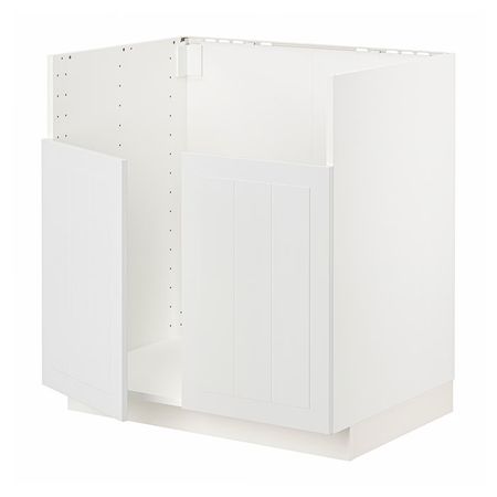 METOD Шкаф для мойки ТАЛЛШЁН - белый/Stensund белый 80x60 см