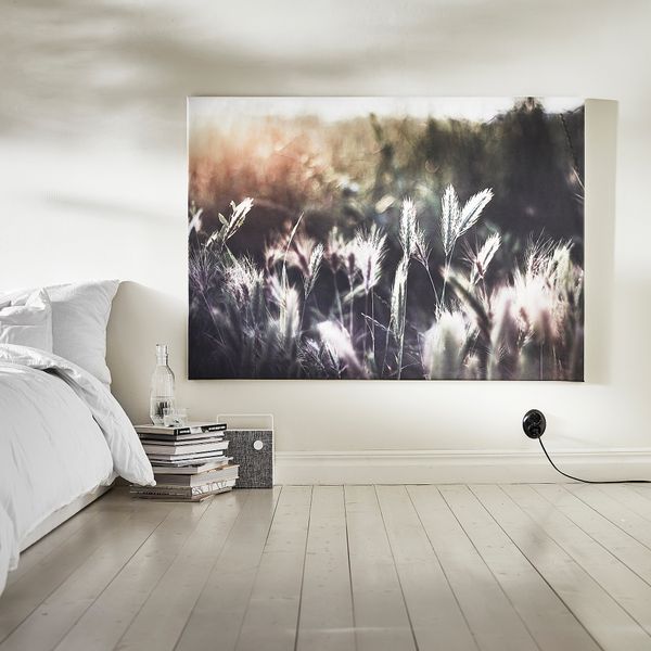 Картина с рамой, Сияющий закат, черный, 140x100 см IKEA BJÖRKSTA БЬЁРКСТА 794.167.94 - фото 4