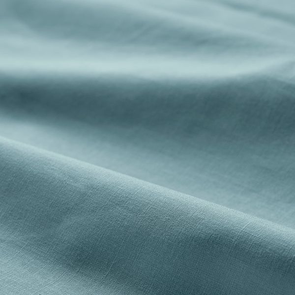 Простыня, голубой 150x260 см IKEA DVALA ДВАЛА 405.017.07 - фото 4