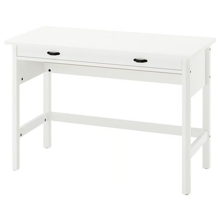 BRYTNING Письменный стол - белый 110x53x75 см