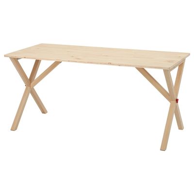 IKEA PS 2026 IKEA PS 2026 Стол - складной/сосна прозрачный лак 156x75 см