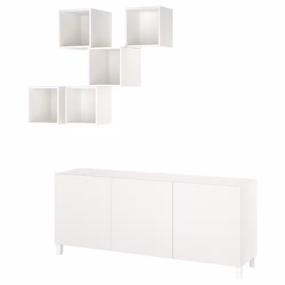 BESTÅ / EKET Комбинация для хранения/под ТВ - фото 1