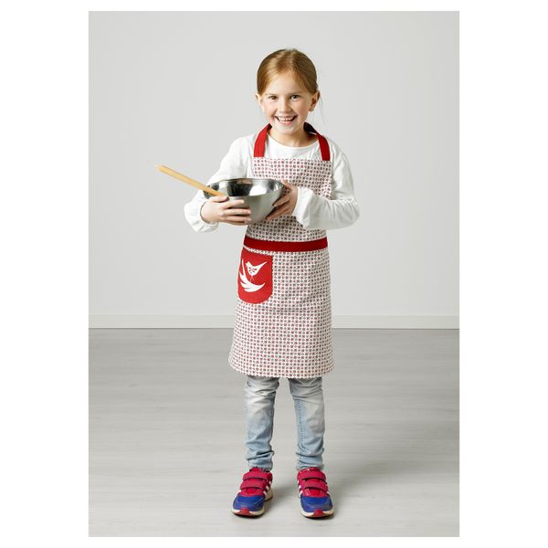 Фартук детский ВИНТЕР 2016, белый, красный - фото 2
