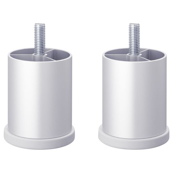 Ножка, круглой формы, серый 6 см IKEA БЕСТО 703.787.58 - схема-чертеж с размерами