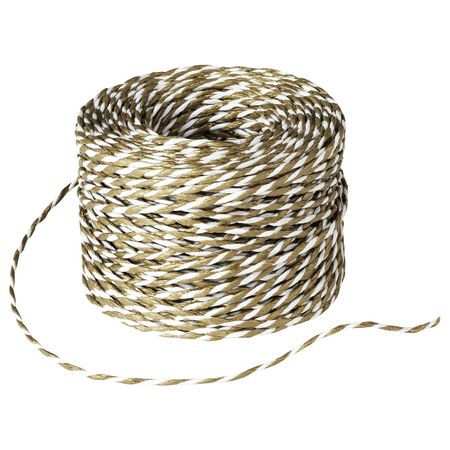 Подарочный шнурок, белый, золотой 40 м IKEA VINTER 2020 ВИНТЕР 2020 504.827.27