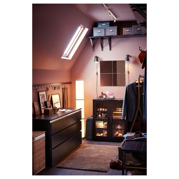 Комод с 6 ящиками, черно-коричневый 160x78 см IKEA MALM МАЛЬМ 404.035.80 - фото 4