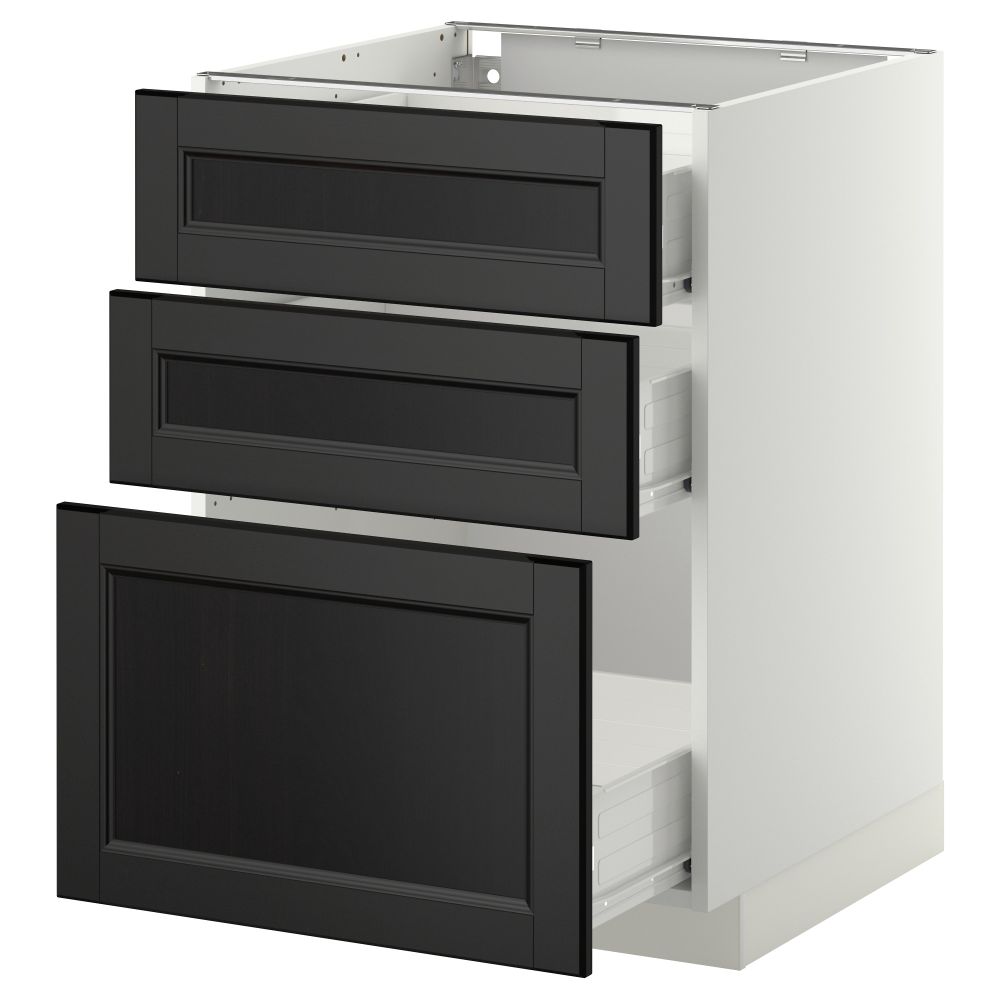 IKEA, вид спереди - схема-чертеж с размерами