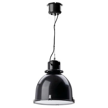 Подвесной светильник, 38 см, черный IKEA SVARTNORA СВАРТНОРА 404.307.72