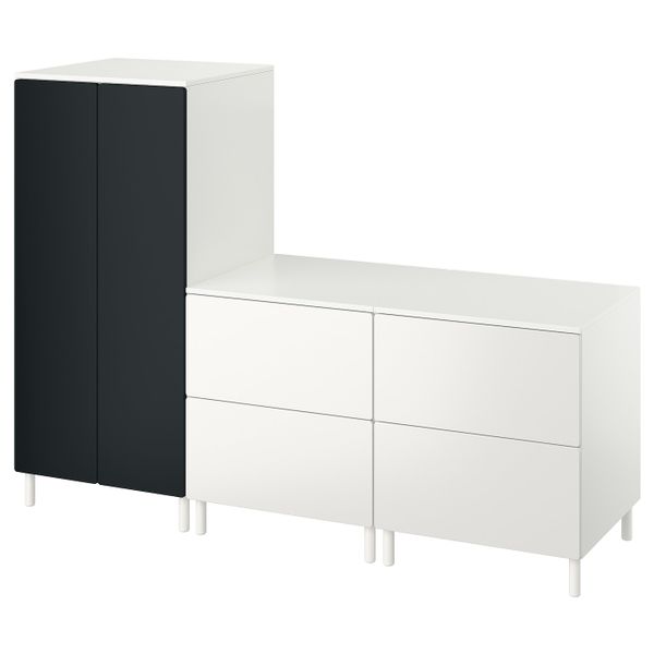 IKEA, вид спереди - схема-чертеж с размерами
