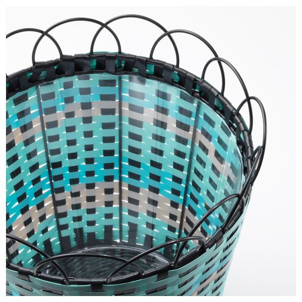 Кашпо СОММАР 2018, д/дома/улицы, бирюзовый - фото 2