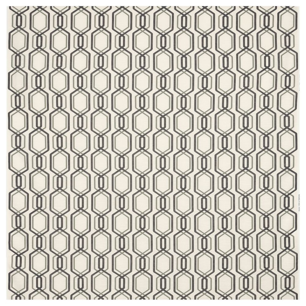 Ткань, белый, черный зеленый 150 см IKEA JÄTTEPOPPEL ЙЭТТЕПОППЕЛЬ 005.134.58 - фото 1