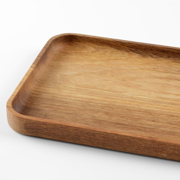 Поднос, естественный 25x17 см IKEA KAFFESUGEN КАФФЕСУГЕН 804.613.56 - фото 2