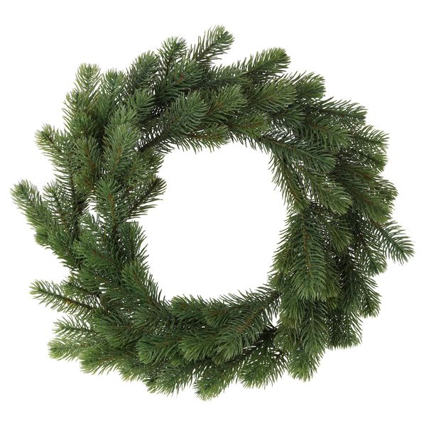 Искусственный венок СМИККА, ель (45 см) - схема-чертеж с размерами