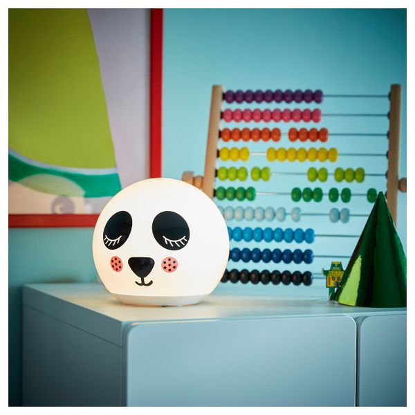 Настольная лампа, светодиодная, орнамент «панда» IKEA ÄNGARNA ЭНГАРНА 303.567.44 - фото 2