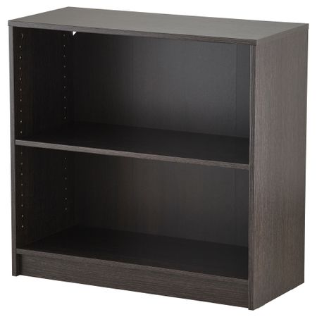 Стеллаж ТОДАЛЕН, черно-коричневый (80x77 см)