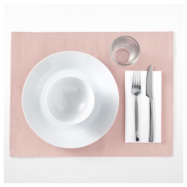 Салфетка под прибор МЭРИТ, розовый (35x45 см) - схема-чертеж с размерами