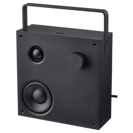 VAPPEBY Динамик bluetooth - чёрный/поколение 3 20x20 см