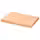 KUSTHOPPARE КУСТХОППАРЕ Разделочная доска - светло-оранжевый 25x17 см