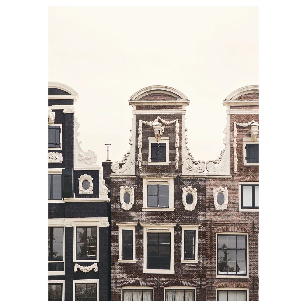 Постер, Амстердам II, 50x70 см IKEA DRÖMBILD ДРЁМБИЛЬД 304.422.14 - фото 1