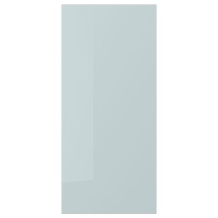Накладная панель, 39x86 см, глянцевый серо-синий светлый IKEA KSTALLARP СТАЛЛАРП КАЛЛАРП 405.201.31