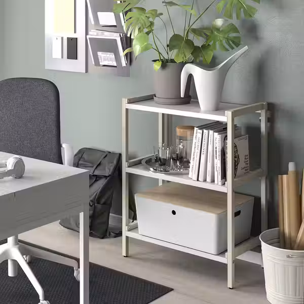 KUGGIS Контейнер - белый 37x54x21 см - фото 3