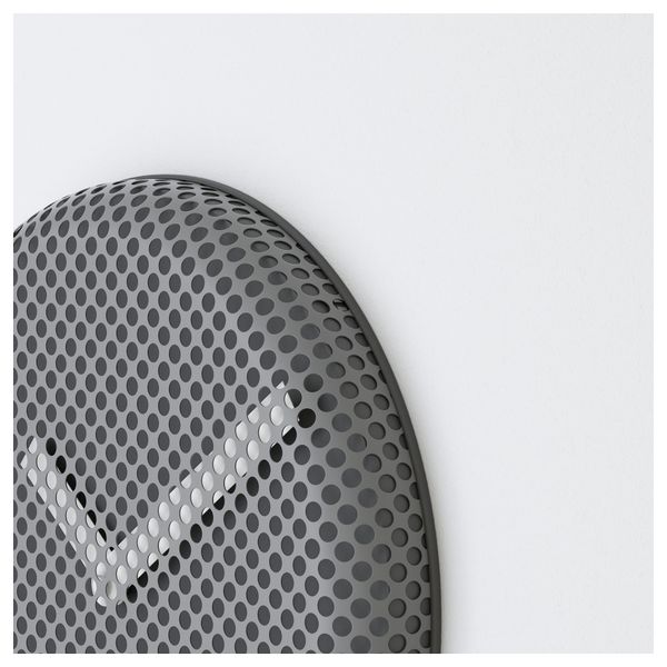 Настенные часы СИПРА, серый - схема-чертеж с размерами