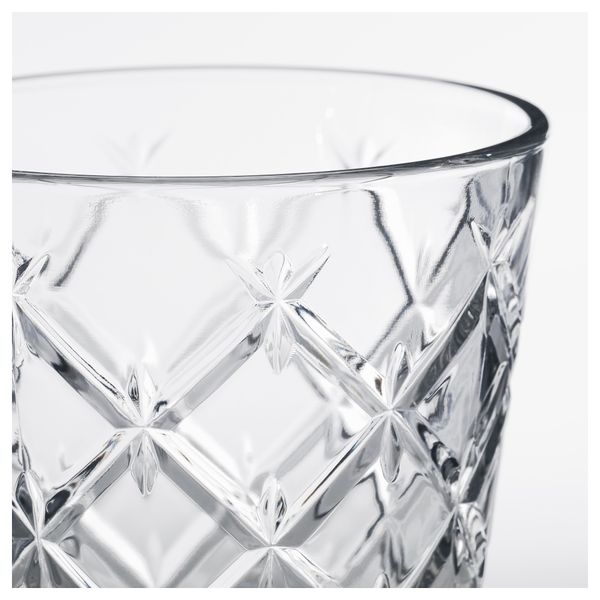 Бокал для вина ФЛИМРА, прозрачное стекло, с рисунком (23 сл) - фото 4