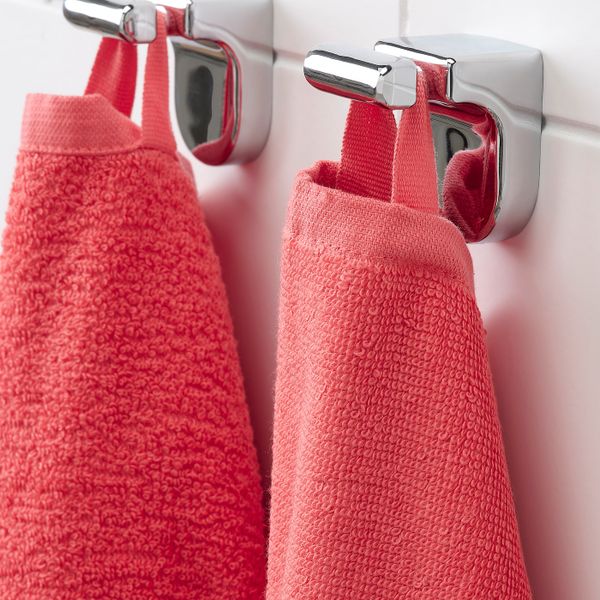 Банное полотенце, светло-красный 70x140 см IKEA VÅGSJÖN ВОГШЁН 204.394.10 - фото 3