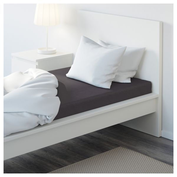 Простыня натяжная ПУДЕРВИВА, темно-серый - фото 4