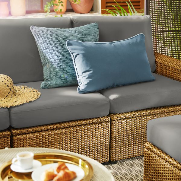 3-местный модульный диван, садовый, коричневый/ФРЁСЁН/ДУВХОЛЬМЕН темно-серый 223x82x88 см IKEA SOLLERÖN СОЛЛЕРОН 492.524.78 - фото 4