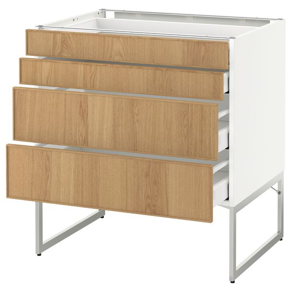 IKEA, вид спереди - схема-чертеж с размерами