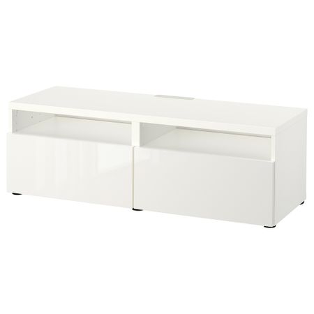 Тумба под ТВ, с ящиками, 120x42x39 cm IKEA BESTÅ БЕСТО 893.991.76