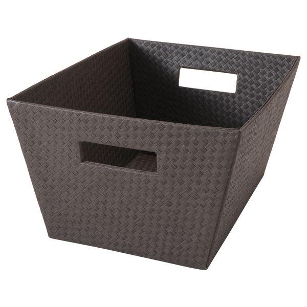 Корзина БАТТИНГ, черный (27x35x18 см) - фото 1