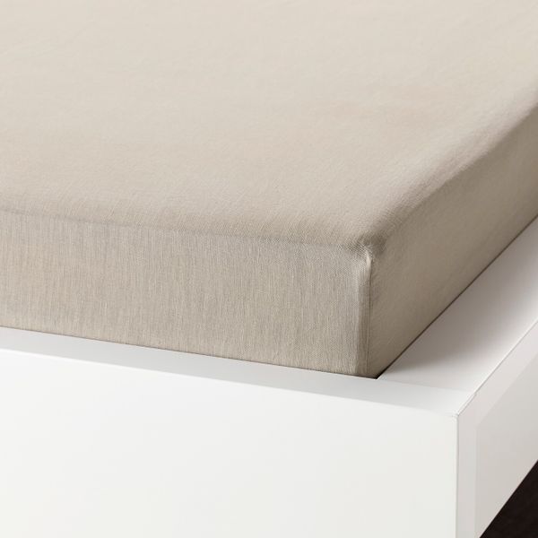 Простыня натяжная, неокрашенный, 90x200 см IKEA ПУДЕРВИВА 804.066.71 - фото 2