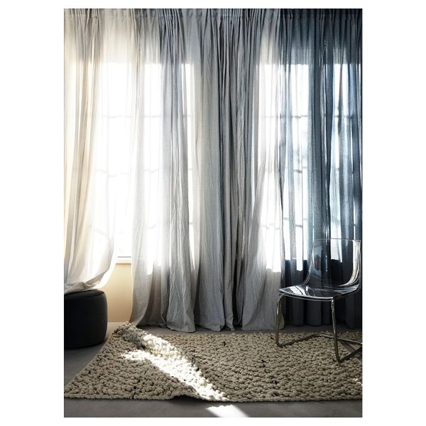 Ковер, безворсовый, 133x195 см, ручная работа белый с оттенком, разноцветный IKEA SVÄRDBORG СВЭРДБОРГ 905.079.24 - фото 7