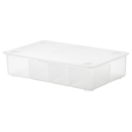 Контейнер с крышкой, прозрачный 34x21 см IKEA GLIS ГЛИС 503.659.93