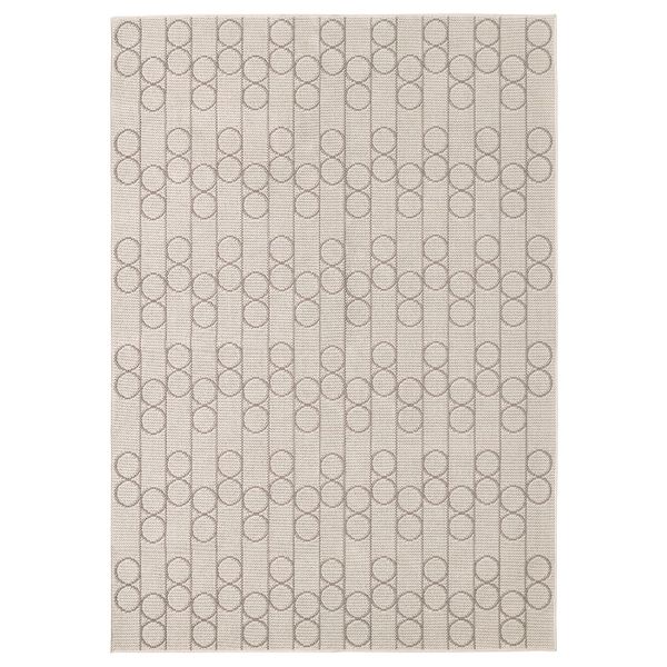 Ковер безворсовый, бежевый 160x230 см IKEA RINDSHOLM РИНДСХОЛЬМ 704.480.49 - фото 1