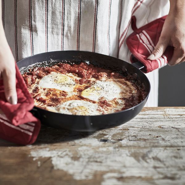 Прихватка, красный, 19x19 см IKEA HILDEGUN ХИЛЬДЕГУН 204.840.54 - фото 9