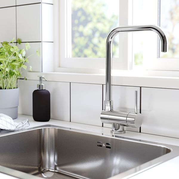 Кухонный смеситель, складной, хромированный IKEA JUTTER УТТЕРN 504.280.71 - фото 4