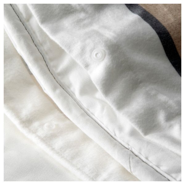 Пододеяльник и 1 наволочка БЛОСУГА, бежевый (150x200/50x70 см) - фото 2