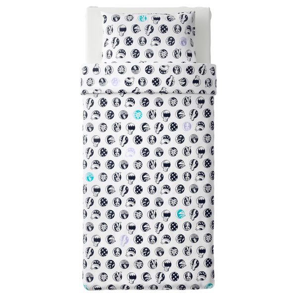 Пододеяльник и 1 наволочка СТУНСИГ, креатив (150x200/50x70 см) - схема-чертеж с размерами