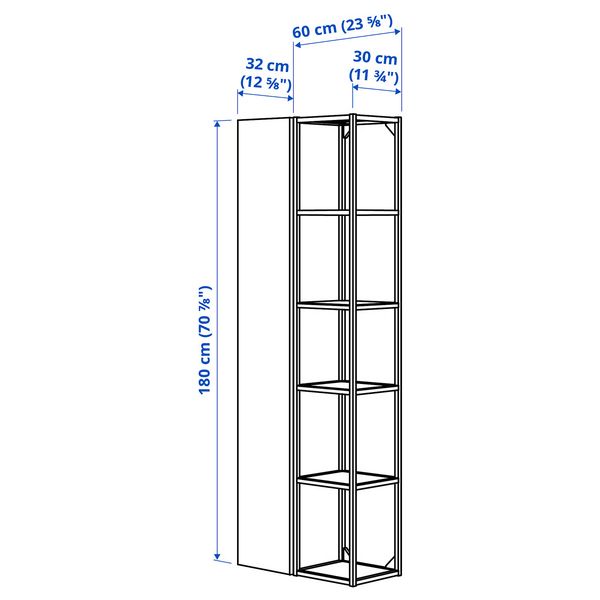 IKEA, дополнительный ракурс - схема-чертеж с размерами