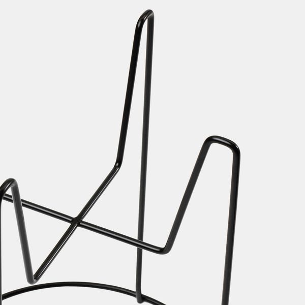 Пьедестал для цветов, для дома, улицы черный 32 см IKEA SVARTPEPPAR СВАРТПЕППАР 604.758.25 - схема-чертеж с размерами