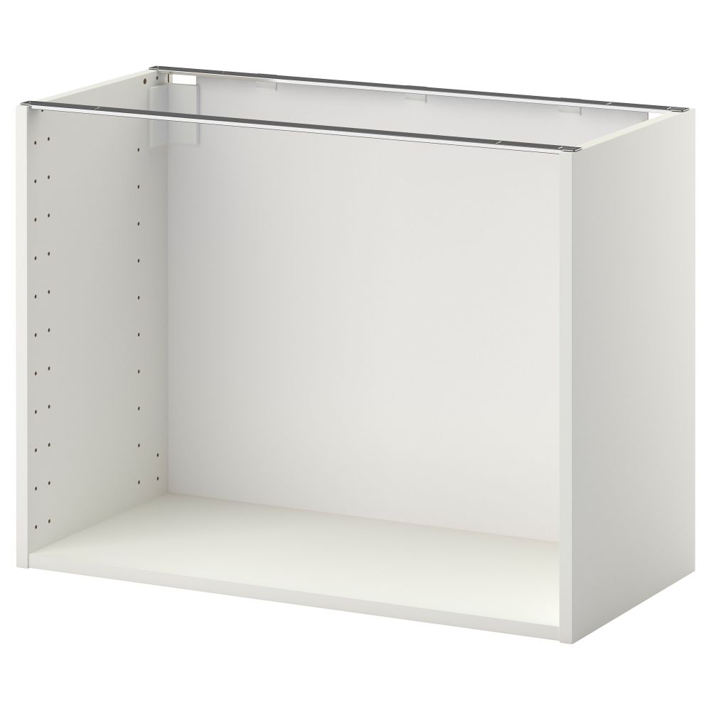 Каркас напольного шкафа МЕТОД, белый - схема-чертеж с размерами