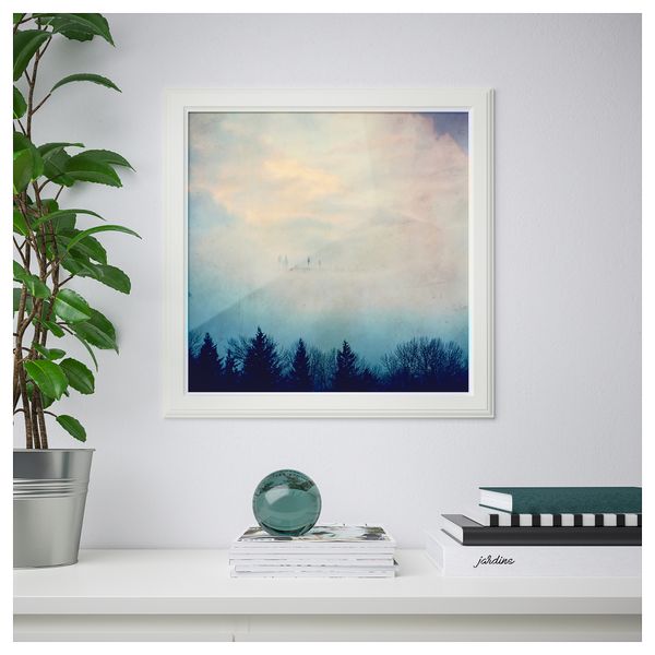 Постер БИЛЬД, Небо и лес (50x50 см) - схема-чертеж с размерами